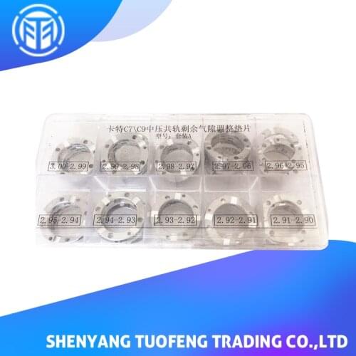 T.DI High Quality Medium Pressure Common Rail Residual Air Gap Adjusting Shims 50pcs Suitable For Caterpillar CAT C7 C9 HEUI