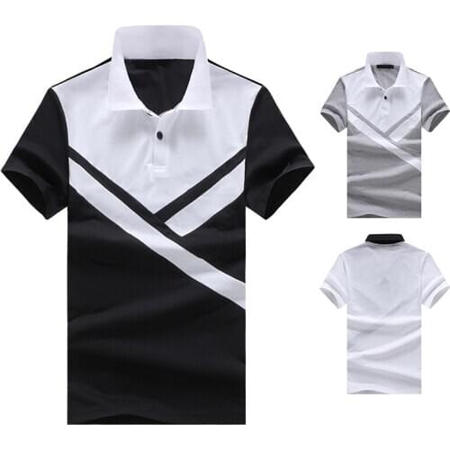 TOLVXHP Short Sleeve Polos For Men