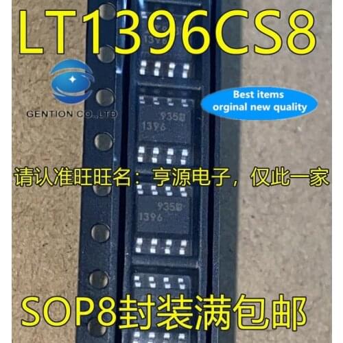 10PCS 1396 SOP8 LTC1396CS8 LT1396IS8 LT1396CS8 LT1396 screen printing in stock 100% new and original