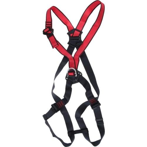 15KN Full Body Climbing Safety Belt Harness for Aerial Work Fall Protection Rappelling Fire