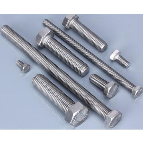 5pcs 3/8-16outer hexagon head screws fastening screw hex bolts bolt system fine thread teeth tight set high strength