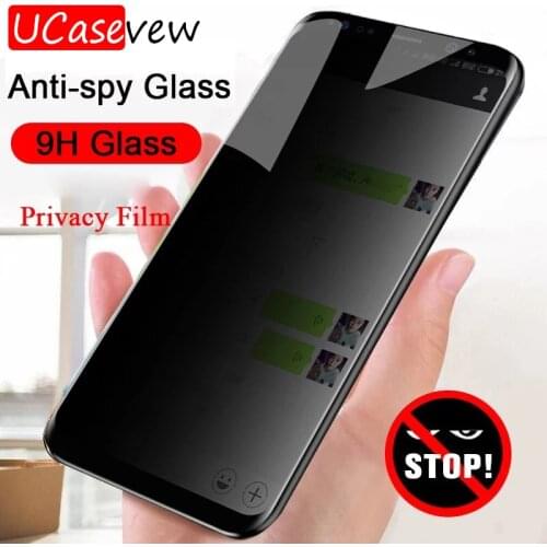 3 PCS Anti-spy Tempered Glass For iPhone 12 11 Pro Max Private Glass For iPhone 6 7 8 Plus X XS MAX XR Privacy Screen Protector
