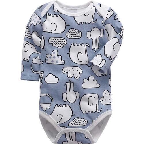 Baby Bodysuit Fashion 1pieces/lot Newborn Body Baby Lo'n'g Sleeve Overalls Infant Boy Girl Jumpsuit kid clothes