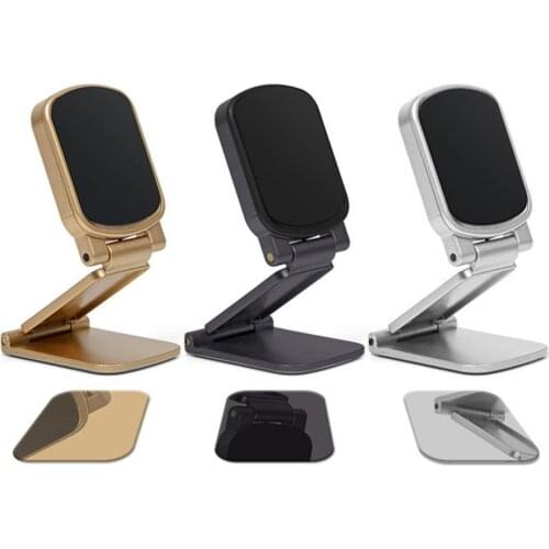 Phone Holder Durable Foldable ABS Car Dashboard Phone Bracket Magnetic Mount for Navigation For Mobile Phone Universal