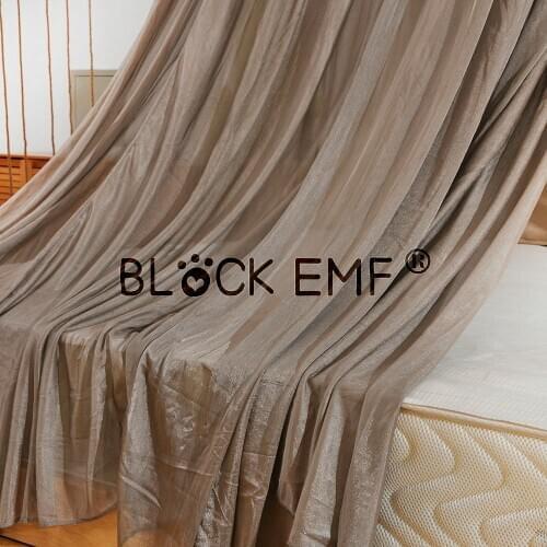 YUHENG Factory Fabric for the EMF/EMR protection Bed Ccanopy with high quality/100% SILVERFIBER Material Bed canopy