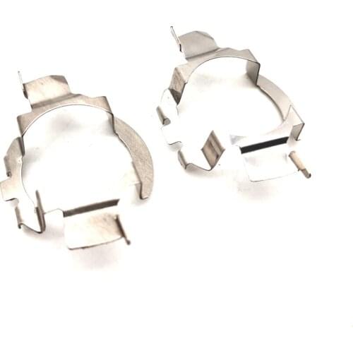 H7 LED Car Bulb Holder Adapters For BMW 5 Series (E60 / E61), X5 For VW MK6 Jetta For Buick Regal