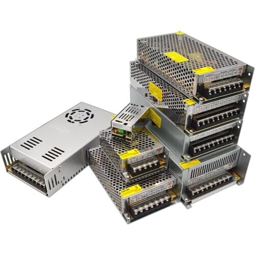 Transformer 220 To 24V Power Supply Adapter 5V 9V 18V 24V Volt Switching Power Supply Fonte 500W smps Driver For LED Light Strip