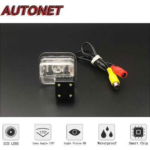 AUTONET HD Night Vision Backup Rear View camera For Mazda 6 Mazda cx5 cx7 CCD/license plate Camera or Bracket