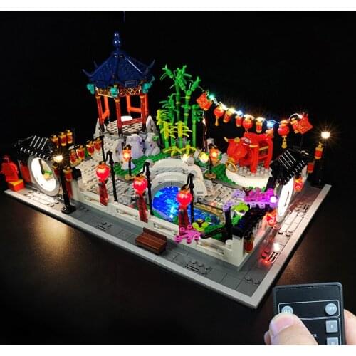 LED Lighting Kit For 80107- Classic /Remote Control Version (LED Lighting Included Only, No Block Kit)