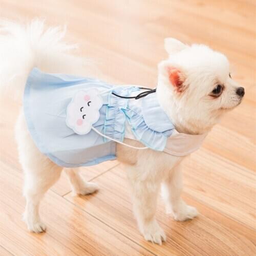 Summer Pet Dress for Dog Clothes Cat Puppy Clothing Small Dog Apparel Costumes Yorkshire Pomeranian Shih Tzu maltese Doggy Skirt