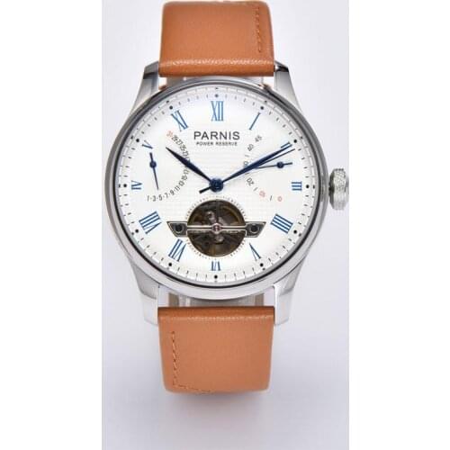 2020 luxury new Bernie time 43mm white face blue color word with calendar kinetic energy flywheel 2505 automatic movement mens