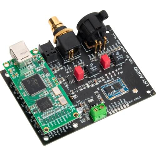 ES9038Q2M Decoder CSR8675 Bluetooth 5.0 APTX HD LDAC Receiver Headphone Amp TPA6120 Op Amps 8-300 Ohm Amp 24Bit 96K