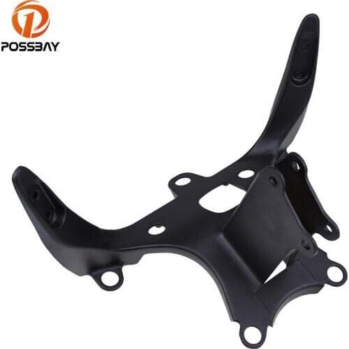 POSSBAY Motorcycle Headlight Fairing Support Brackets Headlights Upper Fairing Staying Bracket For Yamaha YZF R1 2000-2001