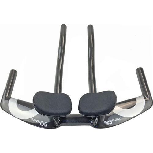 Superlogic UD gloss finish rest bar tt handlebar full carbon rest handlebar road bike TT bar bicycle parts 400/420/440mm