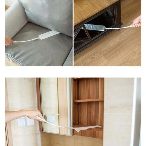 1pc Detachable Cleaning Duster Gap cleaning Brush Non-woven Dust Cleaner For Sofa Bed Furniture Bottom Household Cleaning Tool