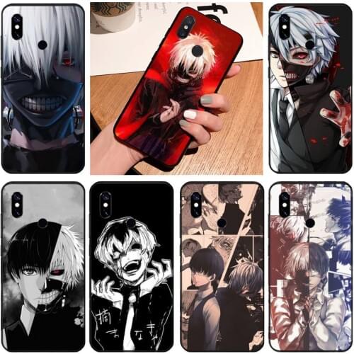 Tokyo Ghoul Trendy Anime Comics Horror Silicone Phone Case For Xiaomi Redmi 4x 5 plus 6A 7 7A 8 mi8 8lite 9 note 4 5 7 8 pro
