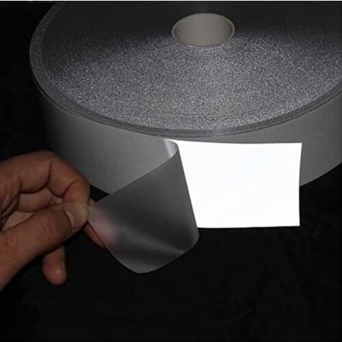 Reflective Vinyl Film For Garment DIY Iron On Fabric Clothing Tape