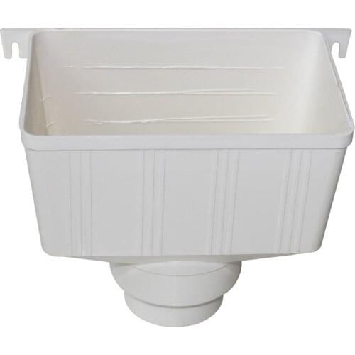 Downspout drain adapter rain water collector rain water collector drain pipe accessories 75/110/160mm rainwater hopper