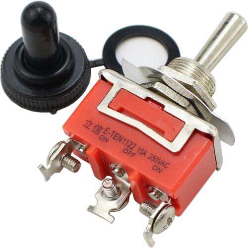 1pcs E-TEN 1122 Toggle switch 3 feet 3-speed rocker switch rocker switch