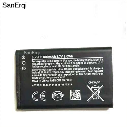 10pcs BL-5CB BL 5CB Battery for Nokia 1800 E60 3600 3660 6620 6108 3108 2135 6086 6108 6230 6820 7610 Batteries