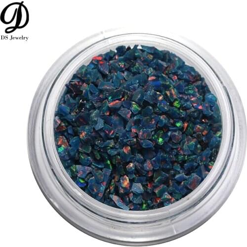 20g Black Crushed Opal 2-3mm OP29 2mm-30mesh For DIY Ring