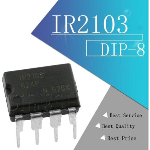 5pcs/lot IR2103 DIP-8 supply IC favorable 100%good HALF-BRIDGE DRIVER