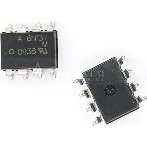 6N137 6N137M 6N137SM【OPTOISO 5KV 1CH OPEN COLL 8SMD】10pcs/Lot New