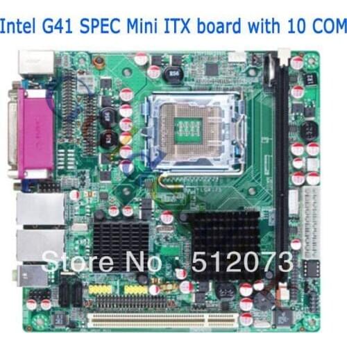 Free shipping ATX IPC board Raid Support INTEL G41 LGA775 Socket Core 2 2*Gigabit LAN ACPI S3 DDR3 CPU Smart FAN