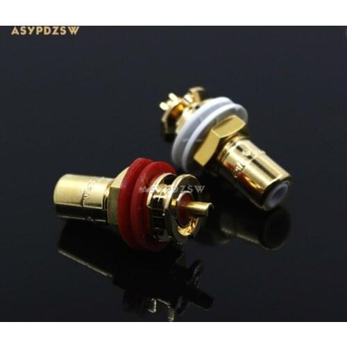 10 Pair high quality U.S.CMC 816 gold-plated RCA terminals Amplifier RCA socket