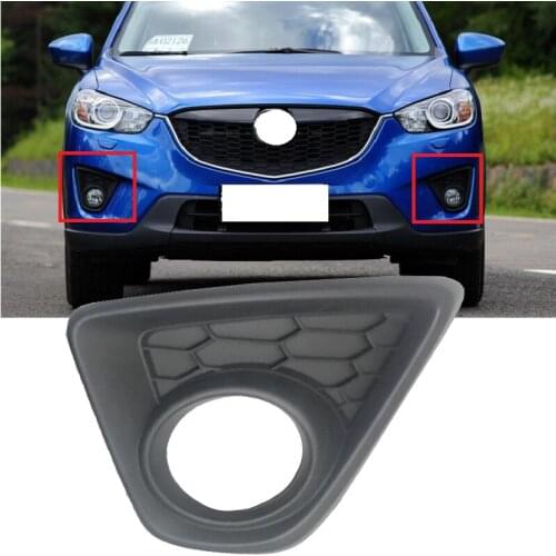 Lofty Richy For Mazda CX-5 CX5 2013 2014 Front Bumper Fog Light Trim Frame Cover Fog Lamp Decoration Shell Cap Lid Hood