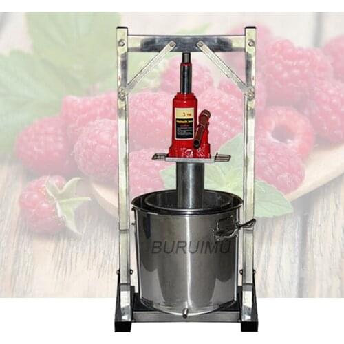 Honey Grape Crusher Stainless Steel Fruit Crusher Household Winemaker Equipment Winemaker Filter Press Juicer
