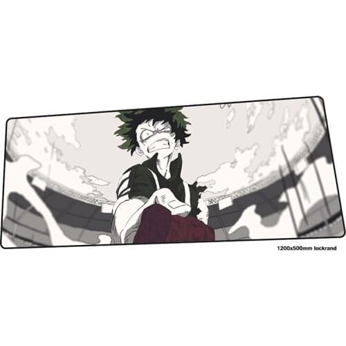 My Hero Academia mouse pad gamer High-end 120x50cm notbook mouse mat gaming mousepad large hot sales pad mouse PC desk padmouse