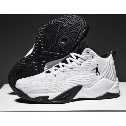 New Mens Basketball Shoes Breathable Sneakers Cushioning Non-Slip Wearable Gym Training Athletic Mens Retro Basketball Shoes