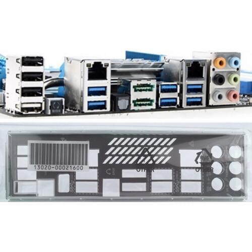 New I/O shield back plate of motherboard for P9X79 DELUXE just shield backplate Free shipping