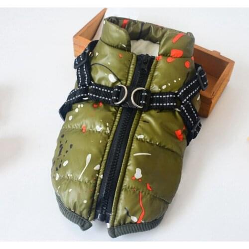 Small Dogs Clothes Waterproof Dog Clothes Puppy Pet Jacket Winter Warm Vest Dog Coat Clothing For Chihuahua French Bulldog