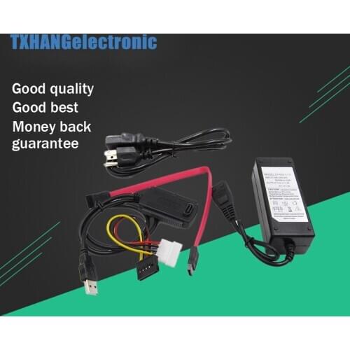 USB 2.0 to IDE SATA S-ATA 2.5 3.5 Hard Drive HD HDD Converter Adapter New MOSUNX Futural Digital Hot