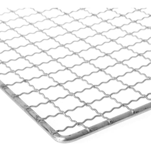 Stainless Steel BBQ Barbecue Grill Grilling Mesh Wire Net Outdoor Cooking 3 Size GXMA