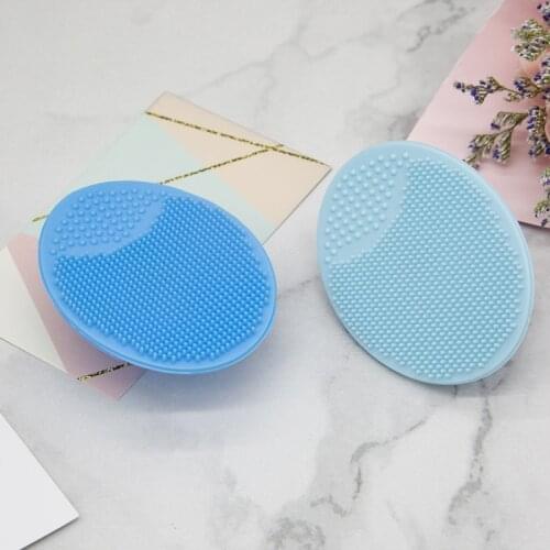 1pc Silicone Facial Wash Pad Exfoliating Blackhead Removal Face Cleaning Brush Tool Soft Deep Cleaning Face Brushes Face Care