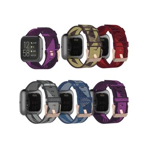 Replacement Nylon Canvas Wrist Sport Strap Watch Band for -HUAWEI Watch Fit Smart Watch 1.64" Vivid AMOLED Display