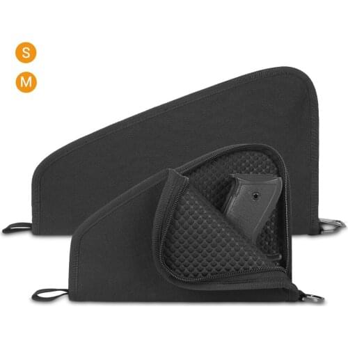 1000D Tactical Pistol Bag Outdoor Gun Storage Pouch Concealed Hangun Carry Protection Case for Compact Full-Size Handguns