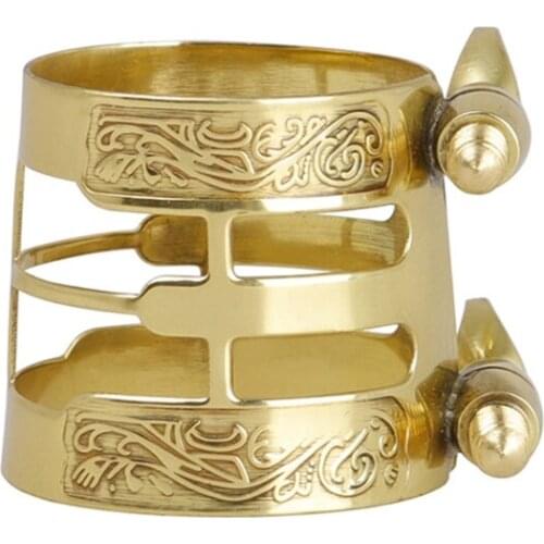 Tenor Soprano Alto Saxophone Metal Mouthpiece Gold Lacquer Mouthpiece Sax