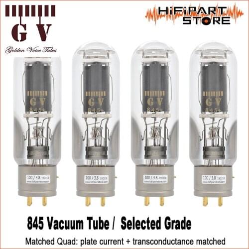 Golden Voice GV 845 Audio Hi-Fi Vaccum Tube Replace Shuguang Fullmusic JJ Mullard Gold Lion EH Psvane 845 845-T WE845 RCA845
