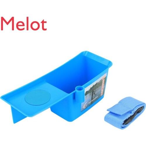 Waist Hanging Fishing Bait Box Waist Bag Bait Box Pull Bait Waist Box Cross Waist Flow Fish Protection Equipment