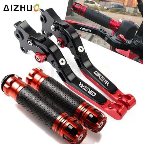 Motorcycle Clutch Brake Lever Extendable Adjustable Hand Grip Handlebar For HONDA CBR1000RR CBR 1000 RR 2004 2005 2006 2007