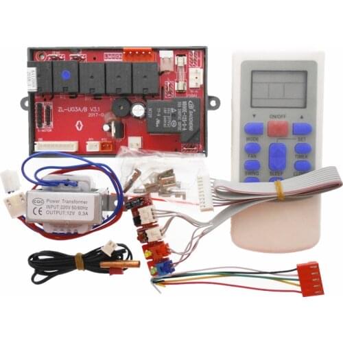 ZL-U03A/B Air conditioning Universal retrofit plate hook computer board three-speed motor