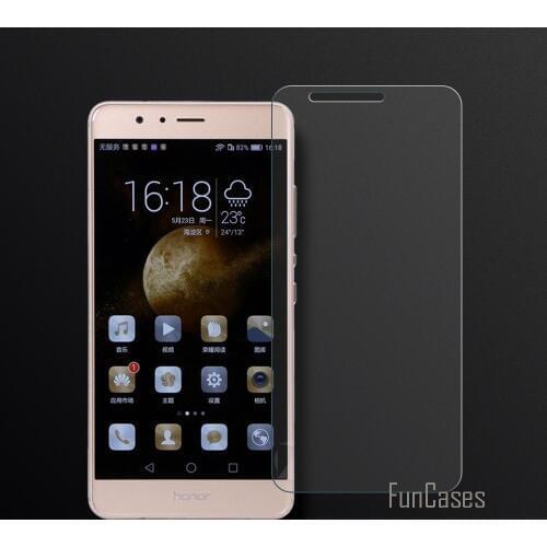 0.26mm Screen Protector For Huawei Honor V8 Tempered Glass For Huawei Honor V8 2.5D Curved Edge Protective Film Full Coverage HD