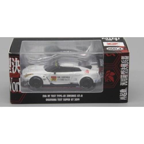 1:64 2019 NISSAN GT-R R35 33 Metal Diecast Alloy toy cars Model Vehicles For Children Boys gift hot