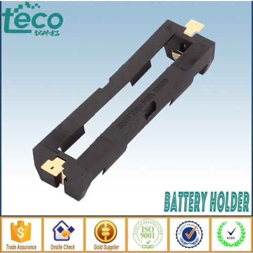 1Pcs/lot 18650 Battery Holder SMD 18650 Battery Storage Box High Quality With Bronze Pins TBH-18650-1C-SMT