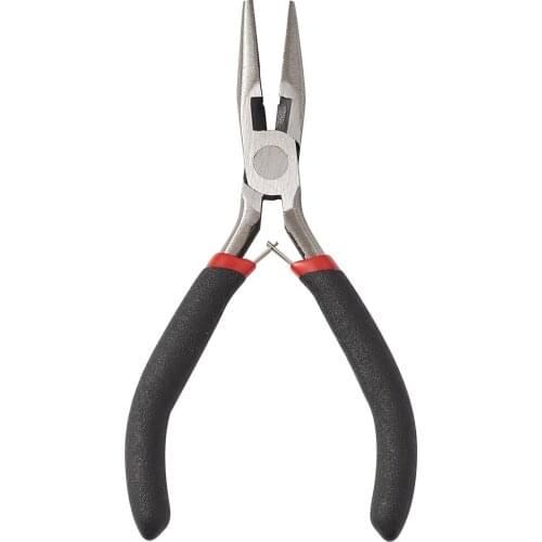 5‘’Inches Carbon Steel Needle Nose Plier Jewelry Making DIY Hand Tool Cutting Wire Pliers For Beading Jewelry Tool Accessories