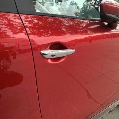 ABS Chrome Side Door Handle Cover Trim For Mazda CX-30 2020 Car Accessories